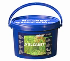 Hobby Vulcanit 5 Kg Eimer - Nährboden Ideal Für Ein 100-130 Liter Aquarium