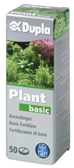 Hobby Dupla Plant Basic 50 Tabletten - Langfristig Wirksame Nährstoffkombination
