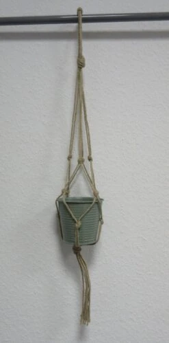 Grüne Blumenampel - Hängender Blumentopf