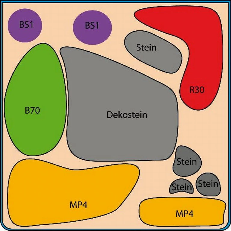 Bamboo Cube 30 Liter - Pflanzenlandschaft Für Einen 30 Liter Nano Cube – Bild 2